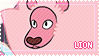 lion steven universe stamp