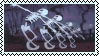 skeletons dancing stamp